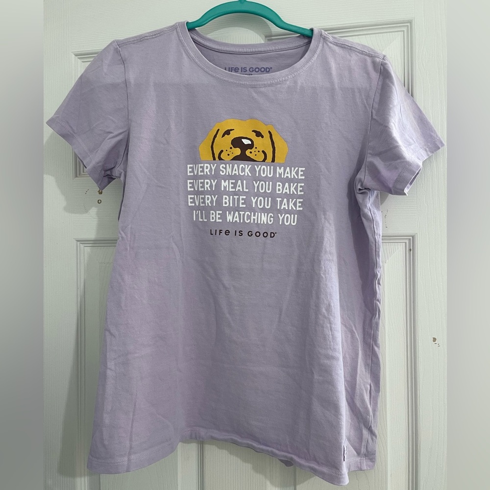 Life Is Good crusher t-shirt